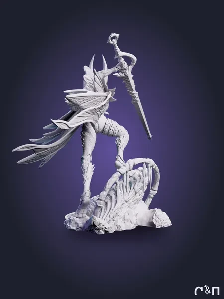 Хорнет Hornet Hollow Knight Silksong под покрас 25 см Хорнет Hornet Hollow Knight Silksong под покрас 25 см