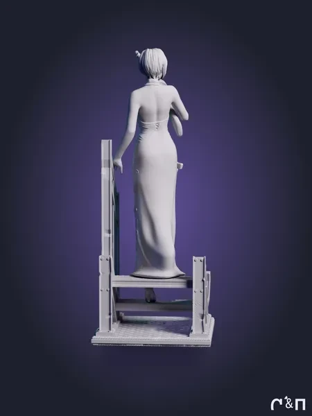 Ада Вонг Ada Wong из игры Resident Evil под покрас 30 см Ада Вонг Ada Wong из игры Resident Evil под покрас 30 см