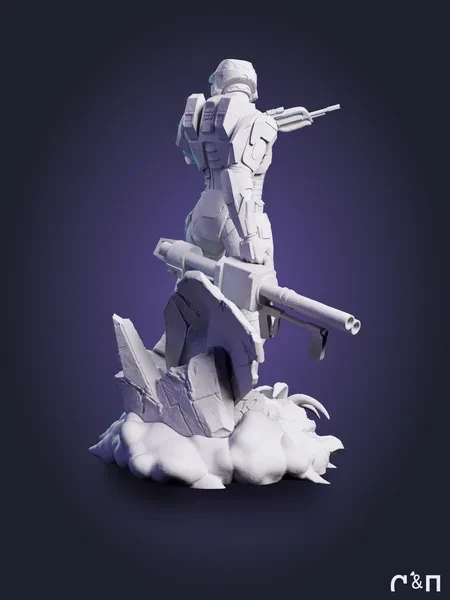 Мастер Чиф Master Chief из игры Halo под покрас 25 см Мастер Чиф Master Chief из игры Halo под покрас 25 см