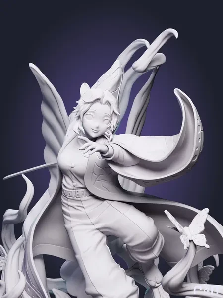 Шинобу Shinobu из аниме Клинок, рассекающий демонов Demon Slayer под покрас 30 см Шинобу Shinobu из аниме Клинок, рассекающий демонов Demon Slayer под покрас 30 см