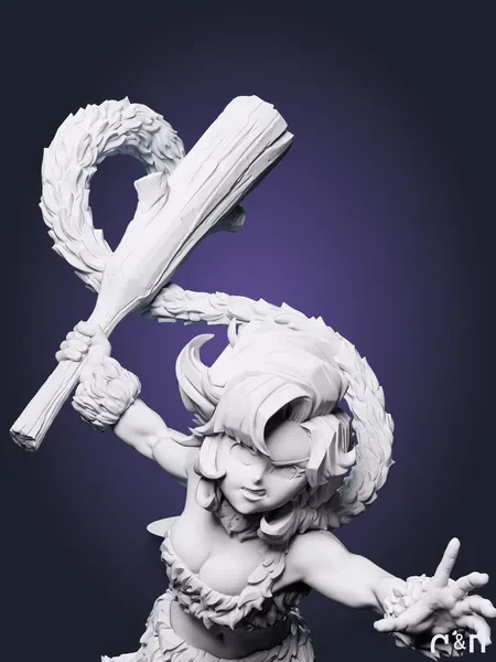 Айла Ayla из игры Chrono Trigger под покрас 25 см Айла Ayla из игры Chrono Trigger под покрас 25 см