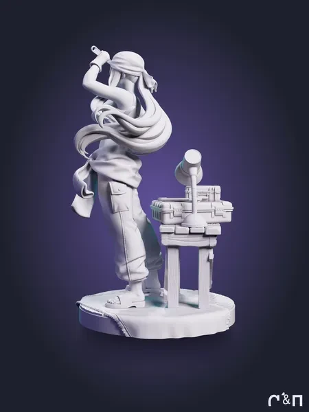 Винри Рокбелл Winry Rockbell из аниме Стальной алхимик Fullmetal Alchemist под покрас 16.9 см Винри Рокбелл Winry Rockbell из аниме Стальной алхимик Fullmetal Alchemist под покрас 16.9 см