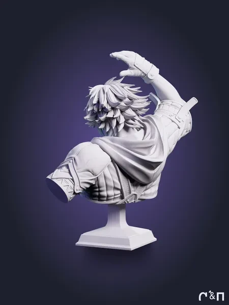 бюст Тидус Tidus из игры Final Fantasy X под покрас 8.4 см бюст Тидус Tidus из игры Final Fantasy X под покрас 8.4 см