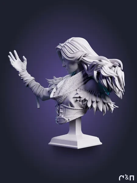 бюст Йеннифер Yennefer из игры Witcher Ведьмак под покрас бюст Йеннифер Yennefer из игры Witcher Ведьмак под покрас
