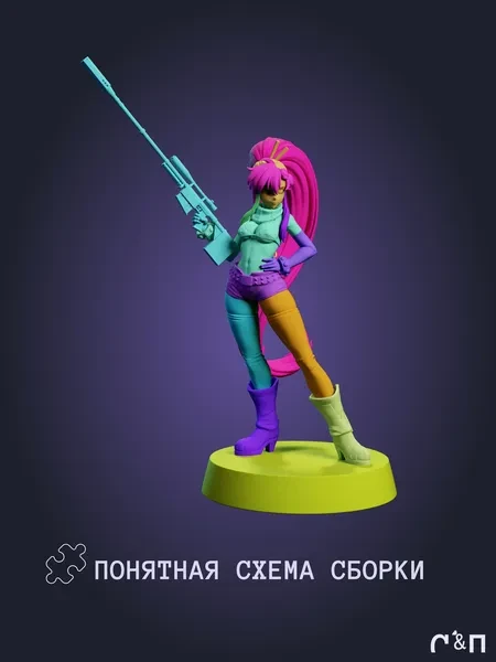 Йоко Литтнер Yoko Littner из аниме Гуррен Лаганн под покрас 20 см Йоко Литтнер Yoko Littner из аниме Гуррен Лаганн под покрас 20 см