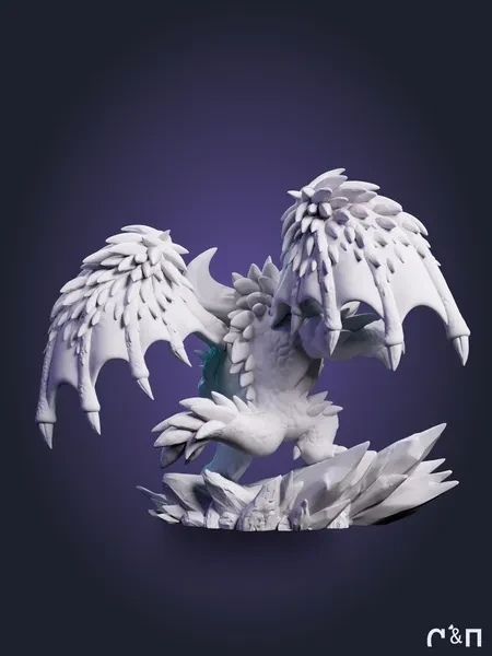 Нергигант Chibi Nergigante из игры Monster Hunter World под покрас 8 см Нергигант Chibi Nergigante из игры Monster Hunter World под покрас 8 см