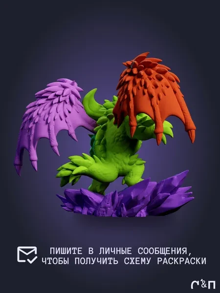 Нергигант Chibi Nergigante из игры Monster Hunter World под покрас 8 см Нергигант Chibi Nergigante из игры Monster Hunter World под покрас 8 см