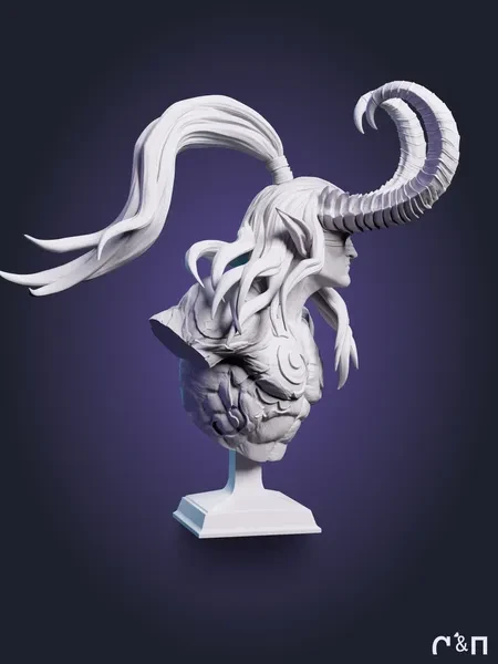 бюст Иллидан Illidan из игры WoW World of Warcraft под покрас 9.5 см бюст Иллидан Illidan из игры WoW World of Warcraft под покрас 9.5 см