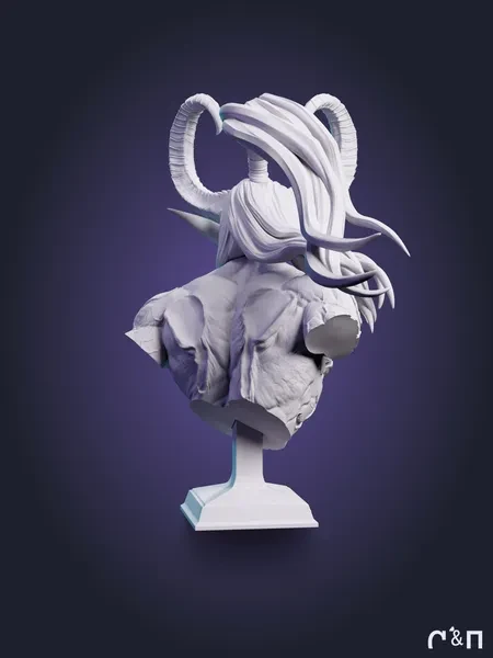 бюст Иллидан Illidan из игры WoW World of Warcraft под покрас 9.5 см бюст Иллидан Illidan из игры WoW World of Warcraft под покрас 9.5 см