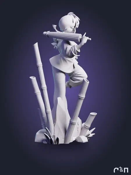 Ранма 1/2 Ranma из аниме под покрас 20 см Ранма 1/2 Ranma из аниме под покрас 20 см