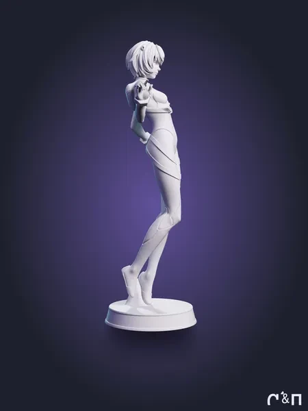 Рей Аянами Rei Ayanami из аниме Евангелион Evangelion под покрас 20 см Рей Аянами Rei Ayanami из аниме Евангелион Evangelion под покрас 20 см