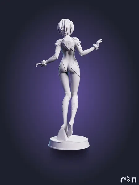 Рей Аянами Rei Ayanami из аниме Евангелион Evangelion под покрас 20 см Рей Аянами Rei Ayanami из аниме Евангелион Evangelion под покрас 20 см