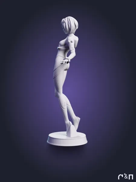 Рей Аянами Rei Ayanami из аниме Евангелион Evangelion под покрас 20 см Рей Аянами Rei Ayanami из аниме Евангелион Evangelion под покрас 20 см