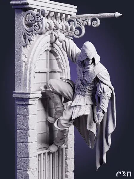 Эцио Аудиторе Ezio Auditore из игры Assassin s Creed под покрас 28 см Эцио Аудиторе Ezio Auditore из игры Assassin s Creed под покрас 28 см