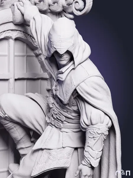 Эцио Аудиторе Ezio Auditore из игры Assassin s Creed под покрас 28 см Эцио Аудиторе Ezio Auditore из игры Assassin s Creed под покрас 28 см