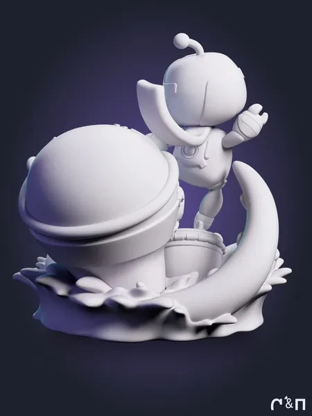 чибик Астро Бот Chibi ASTRO BOT под покрас 8.8 см чибик Астро Бот Chibi ASTRO BOT под покрас 8.8 см