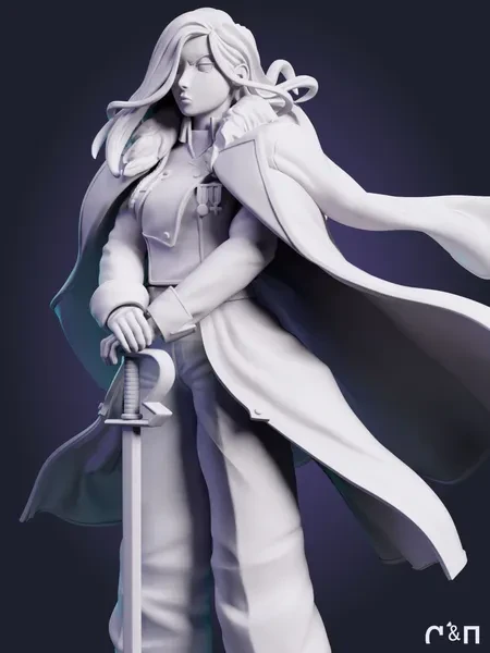 Оливия Армстронг Olivier из аниме Стальной алхимик: Братство Fullmetal Alchemist: Brotherhood под покрас 22.1 см Оливия Армстронг Olivier из аниме Стальной алхимик: Братство Fullmetal Alchemist: Brotherhood под покрас 22.1 см