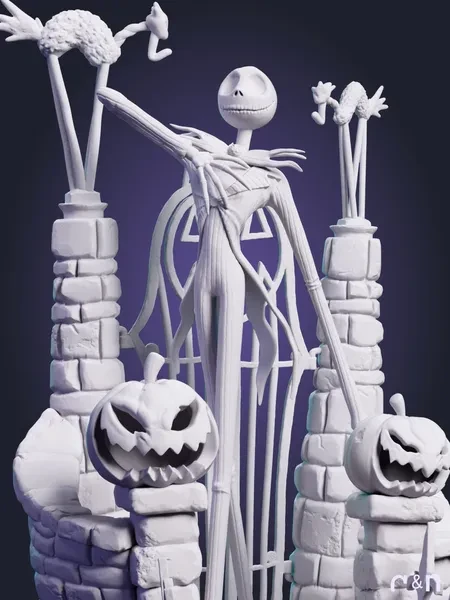Джек Скеллингтон Jack Skellington из фильма Кошмар перед Рождеством под покрас 25 см Джек Скеллингтон Jack Skellington из фильма Кошмар перед Рождеством под покрас 25 см