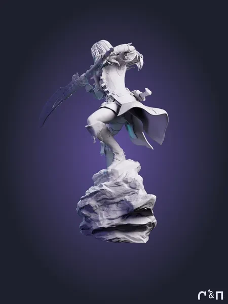 Охотница из игры Monster Hunter под покрас 30 см Охотница из игры Monster Hunter под покрас 30 см