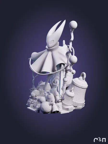 Хорнет из игры Hollow Knight: Silksong 25 см Хорнет из игры Hollow Knight: Silksong 25 см