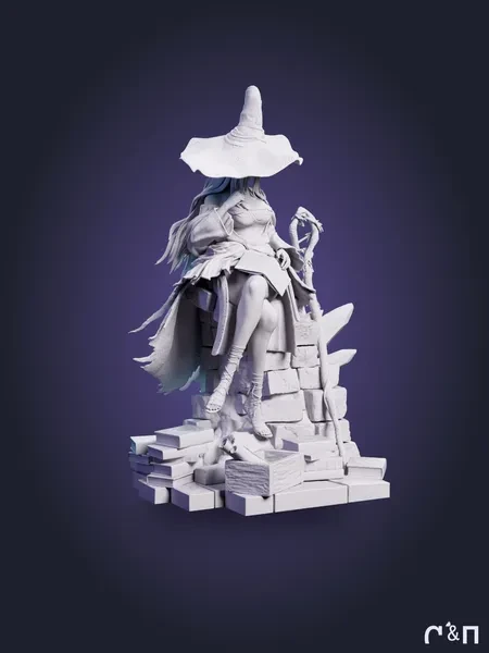Реклусе Recluse из игры Elden Ring: Nightreign под покрас 29,7 см Реклусе Recluse из игры Elden Ring: Nightreign под покрас 29,7 см