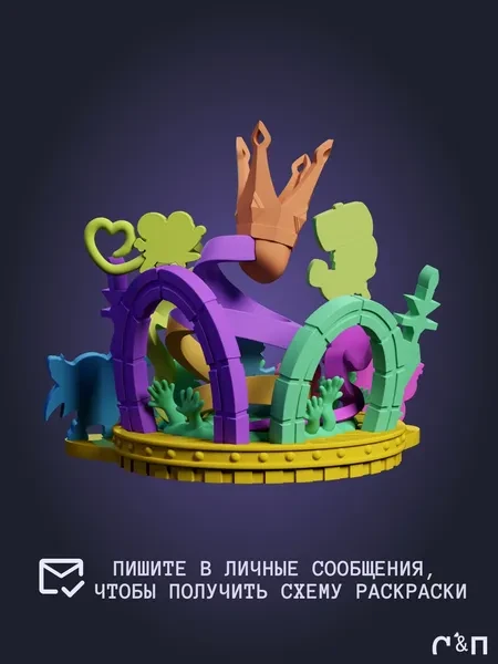 чибик Пейпер Марио Paper Mario под покрас 10 см чибик Пейпер Марио Paper Mario под покрас 10 см