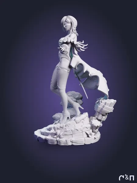 10х из игры NieR Re in carnation под покрас 35 см 10х из игры NieR Re in carnation под покрас 35 см