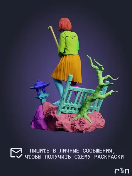 Хинако из игры Silent Hill f под покрас 25,4 см Хинако из игры Silent Hill f под покрас 25,4 см