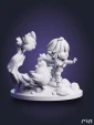 Линк Link Chibi из игры Зельда Zelda под покрас 6,5 см