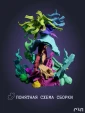 Недзуко Nezuko из аниме Клинок, рассекающий демонов Demon Slayer под покрас 21,3 см