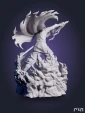 Ренгоку Rengoku из аниме Клинок, рассекающий демонов Demon Slayer под покрас 25 см