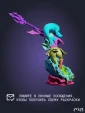 Мифа Mipha из игры Zelda BOTW The Legend of Zelda: Breath of the Wild под покрас 25 см