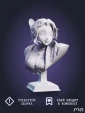 бюст Шинобу Shinobu из аниме Клинок, рассекающий демонов Demon Slayer под покрас 6.8 см