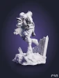 Вархаммер Вайфу Сестра Битвы из игры Warhammer 40,000 под покрас 20.9 см