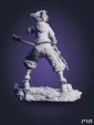 Сора Sora из игры Kingdom Hearts Королевство сердец под покрас 25 см