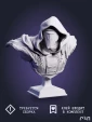 бюст Дарт Реван Darth Revan из фильма Звёздные Войны Star Wars под покрас 6,7 см