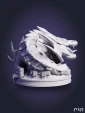 Крошечный Смауг Tiny Smaug из фильма Хоббит The Hobbit под покрас 6 см