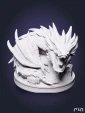 Крошечный Смауг Tiny Smaug из фильма Хоббит The Hobbit под покрас 6 см