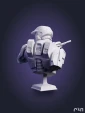 бюст Мастер Чиф Master Chief из игры Halo под покрас 8.7 см
