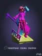 Соукаку Soukaku из игры Zenless Zone Zero под покрас 25 см для сборки
