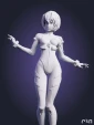 Рей Аянами Rei Ayanami из аниме Евангелион Evangelion под покрас 20 см