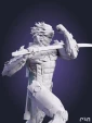 Райден Raiden из игры Metal Gear Rising: Revengeance под покрас 19.4 см