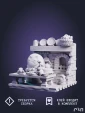 Безликий Каонаси No-Face из аниме Унесённые призраками Spirited Away под покрас 8.5 см