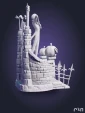 Джек Скеллингтон Jack Skellington из фильма Кошмар перед Рождеством под покрас 25 см