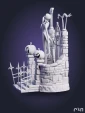 Джек Скеллингтон Jack Skellington из фильма Кошмар перед Рождеством под покрас 25 см