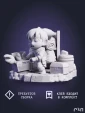 чибик Чилчак Chibi Chilchuck из аниме Подземелье вкусностей Delicious in Dungeon под покрас 6.7 см