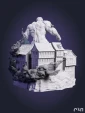 Бронированный титан Armored Titan из аниме Атака титанов Attack on Titan под покрас 18 см