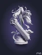 Е Шунгуан из игры Zenless Zone Zero 34,3 см