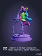 Диалйн из игры Zenless Zone Zero под покрас 23,4 см