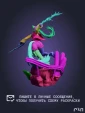 Пулчра из игры Zenless Zone Zero под покрас 25 см